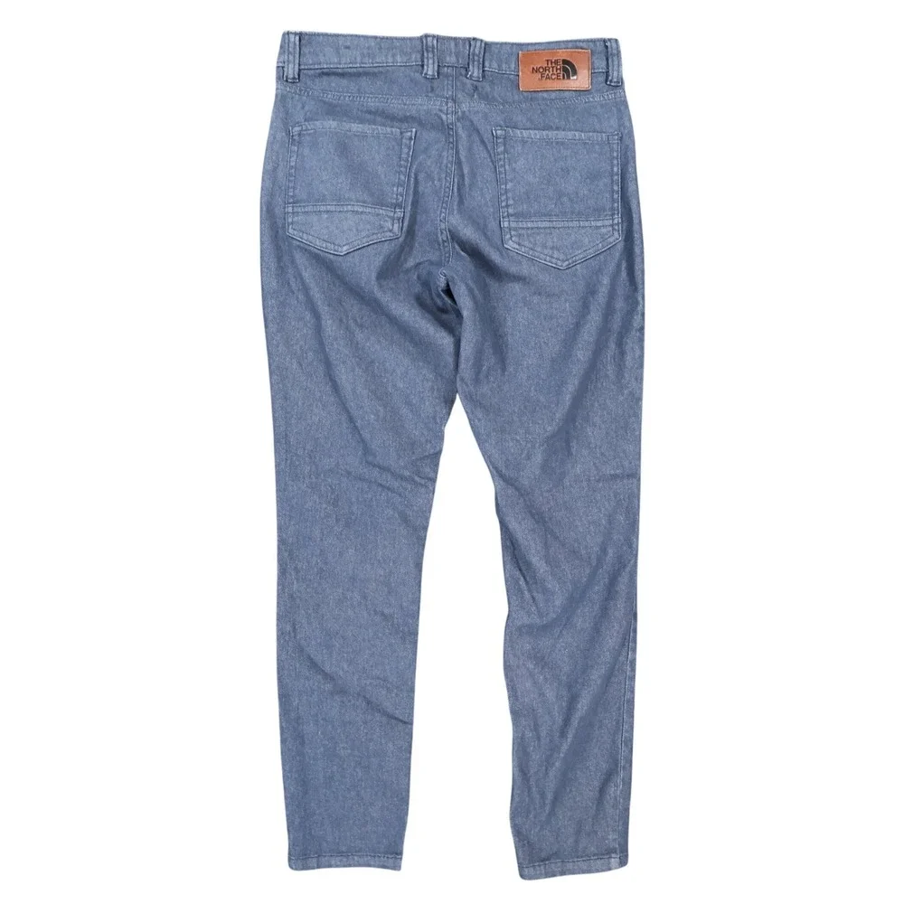 The North Face Pants Mens 32 Blue Excellent Slim Straight Outdoor Denim‎